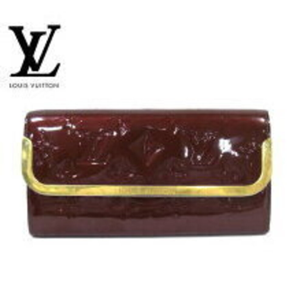 Louis Vuitton LV Portefeuille Wallet Rossmore Bifold Long Rouge Fauvist